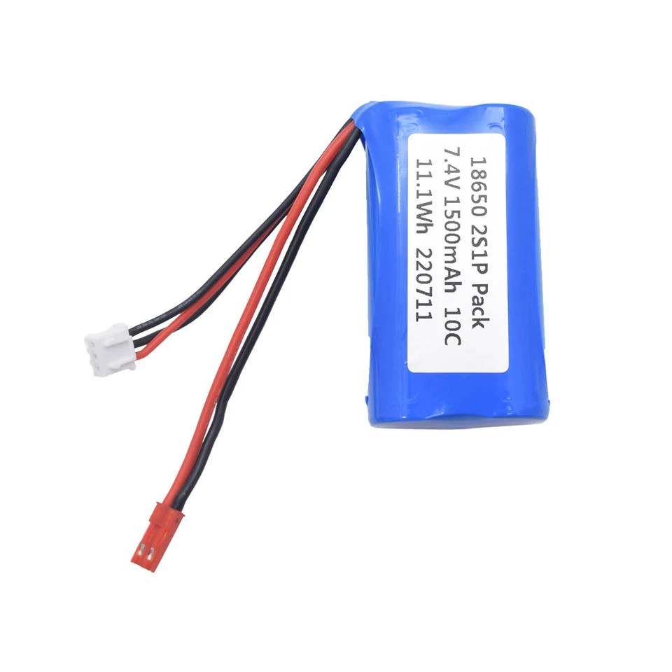 18650 Rafhlaða 1500mah 7,4 V