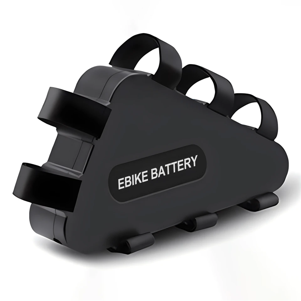 Verksmiðjubein framboð 48V 52V 72V Ebike Triangle Lithium Rafhlaða