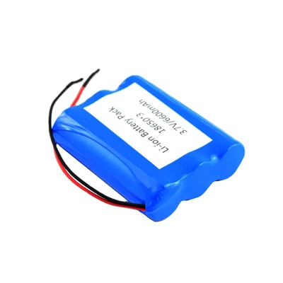Lithium Ion Battery Pack 3.7 V 6600mah