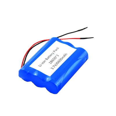 Lithium Ion Battery Pack 3.7 V 6600mah